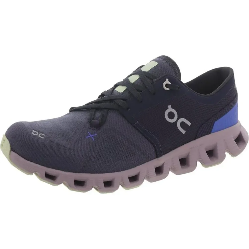 On Womens Cloud X3 Navy Workout Running & Training Shoes Sneakers NWOB